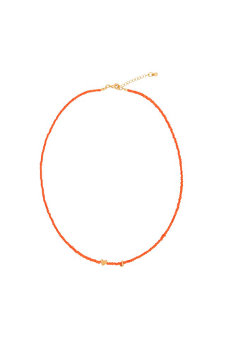 Tiny Dancer Beaded Initials Necklace