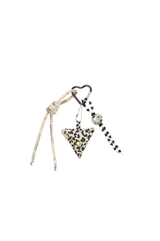 Bag Charm - Leopard Print Coin Purse