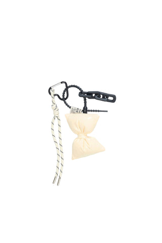 Bag Charm - Bow Pillow Ivory