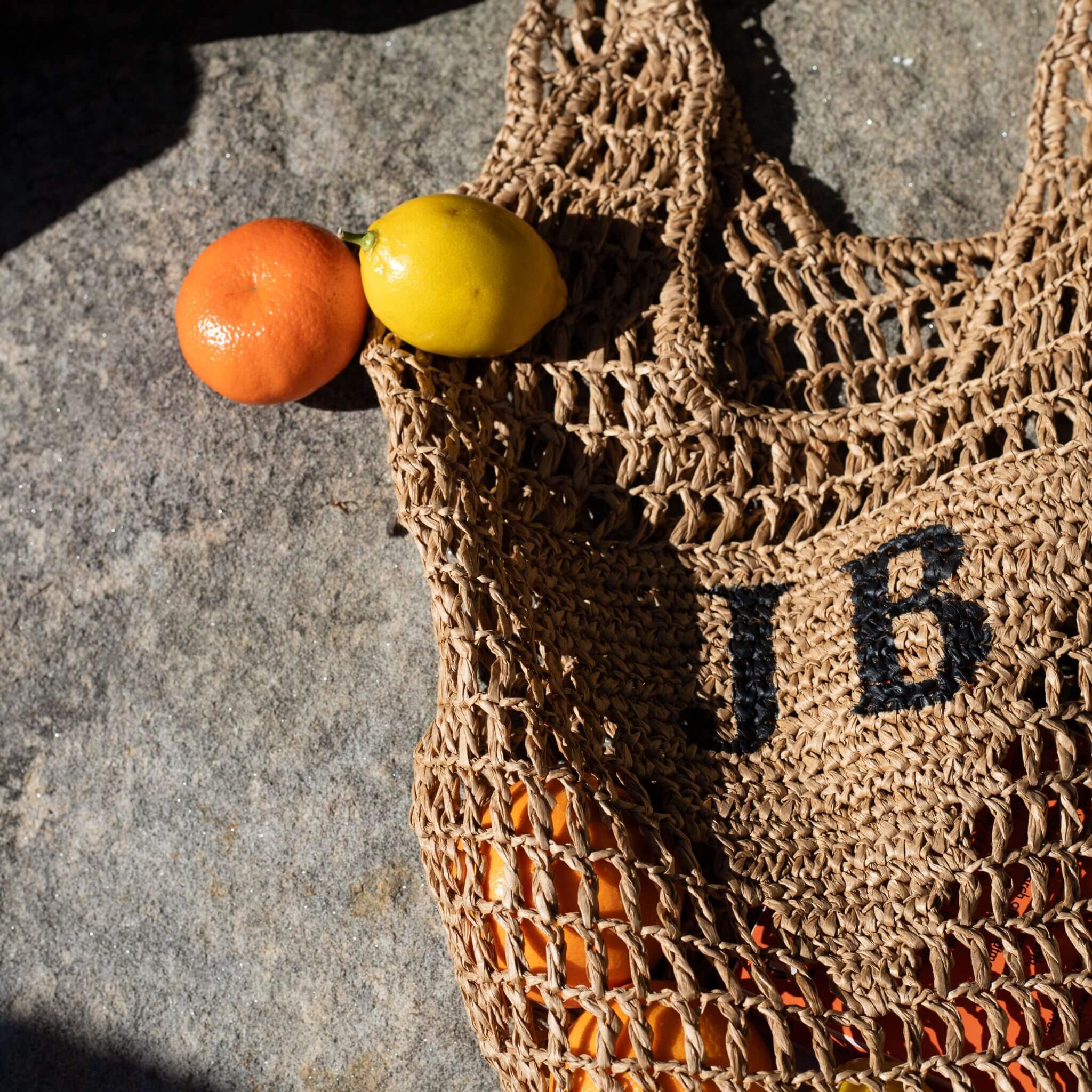 Personalised woven bag sales