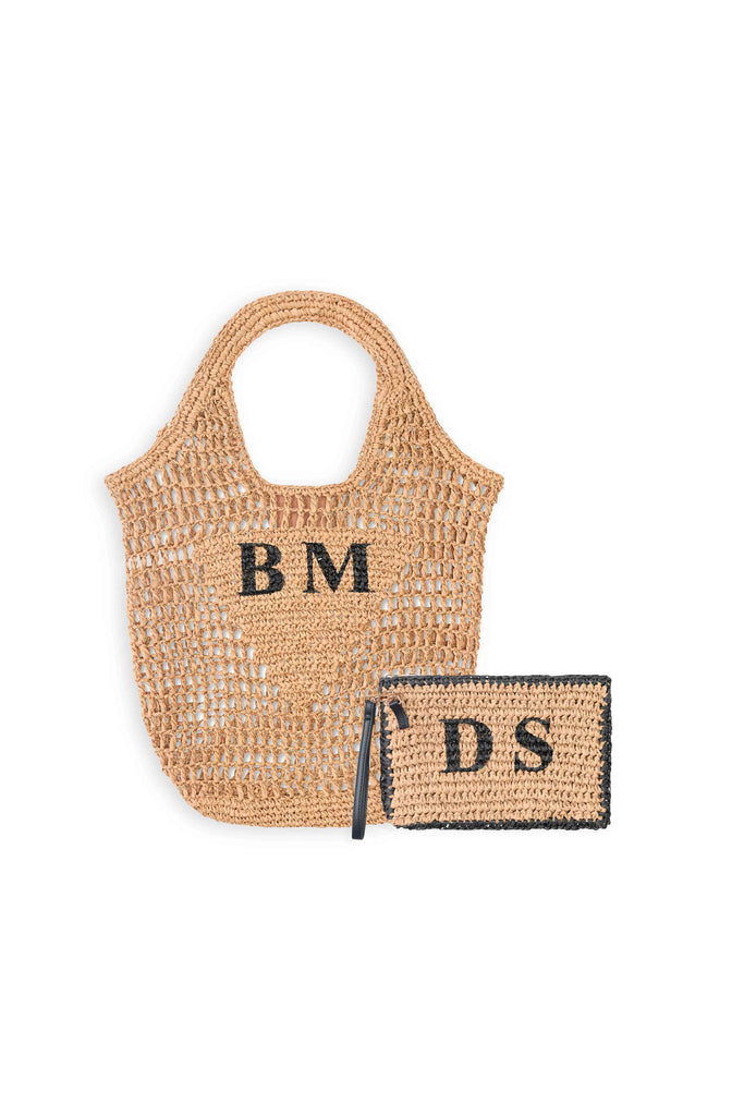 Raffia Bag & Clutch Bundle