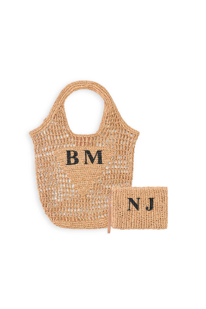 Raffia Bag & Clutch Bundle