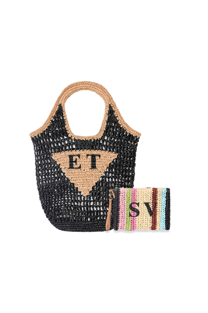 Raffia Bag & Clutch Bundle