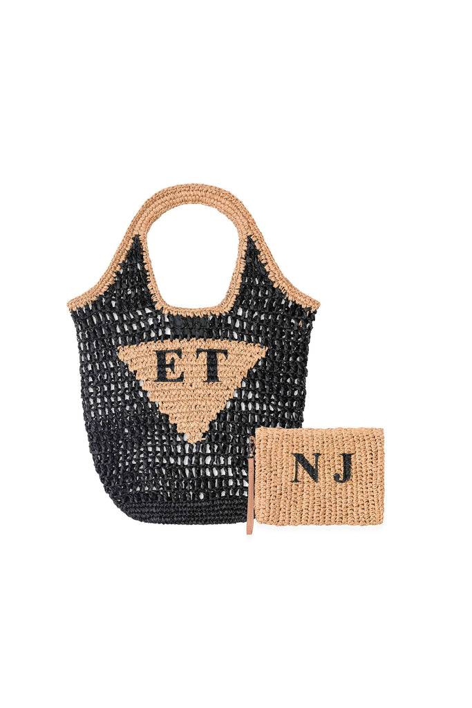 Raffia Bag & Clutch Bundle