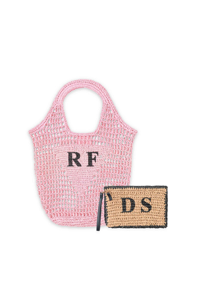 Raffia Bag & Clutch Bundle