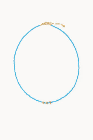 Tiny Dancer Beaded Initials Necklace