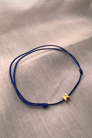 Tiny Dancer Rope Initial Bracelet