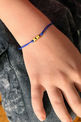 Tiny Dancer Rope Initial Bracelet