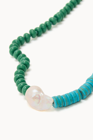 Eleanor Turquoise Beaded Necklace
