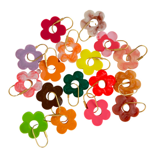 Resin Flower Keyring