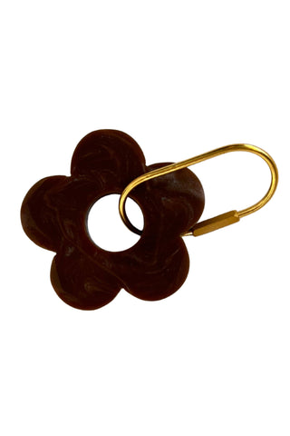 Resin Flower Keyring