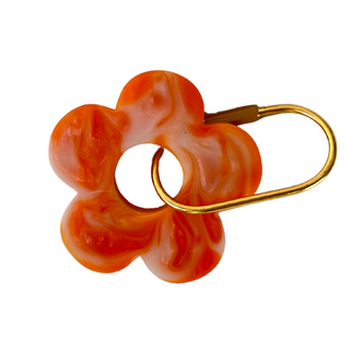 Resin Flower Keyring