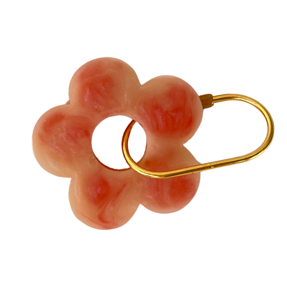 Resin Flower Keyring