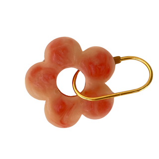 Resin Flower Keyring