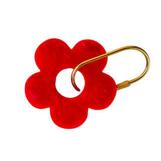 Resin Flower Keyring
