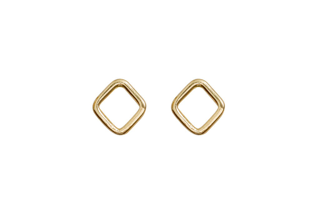Geo Diamond Stud