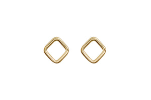 Geo Diamond Stud