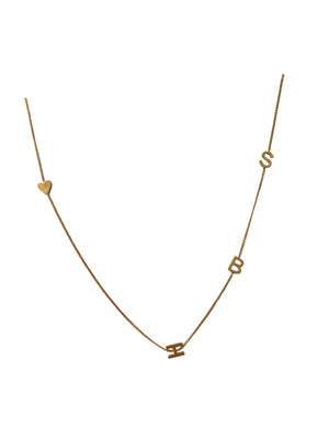 '♡BSH' 18” Gold plated necklace