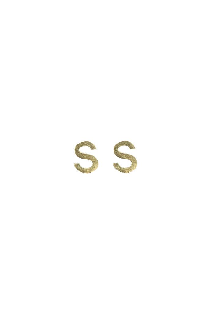 Initial Earring / Pair