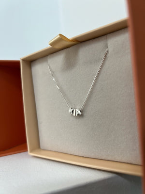 Tiny Dancer Initials Necklace